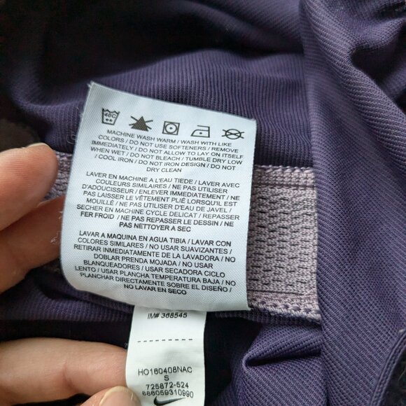 Nike AeroSwift Shorts Men S Purple Dri-Fit Mesh 9in Running Training Shorts - Picture 9 of 9